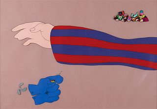 Beatles production cels from Yellow Submarine