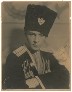 Rudolph Valentino Signed Photograph