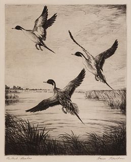 Hans Kleiber, three etchings