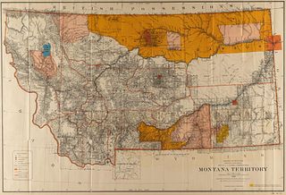 Montana Territory Map