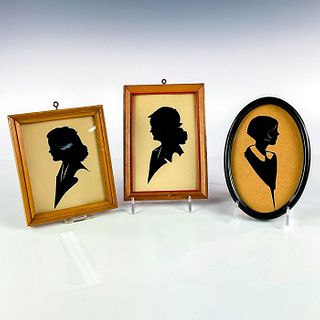 3pc Vintage Hollow Cut Silhouette of Women