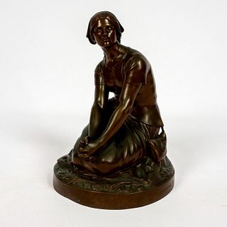 After Henri Chapu (French, 1833-1891) Bronze Sculpture
