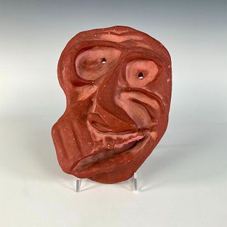 Distorted Clay Face Mask Art
