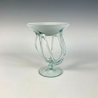 Contemporary Art Glass Decorative Bowl