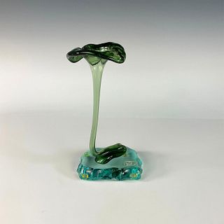 Studio Art Glass Flower Sculpture
