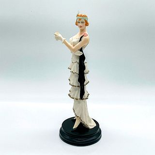 Vintage Art Deco Flapper Figurine