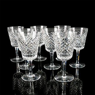 8pc Waterford Crystal Wine Glasses