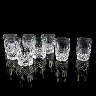 8pc Waterford Crystal Rocks Glasses, Colleen Pattern