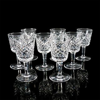 8pc Waterford Crystal Sherry Glasses
