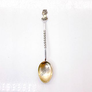Sterling Silver Spoon, Queen Victoria Commemorative