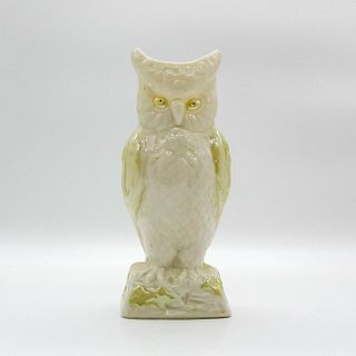 Irish Belleek Porcelain, Wise Owl Vase