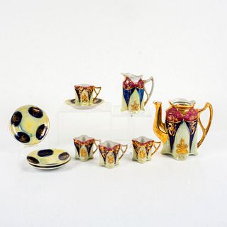 10pc Antique Jena Bareuther and Co. Waldsassen Porcelain Set