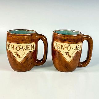 Pair of Pen-O-Wen Coffee Mugs