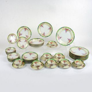46pc KPM Porcelain Tableware, Pattern 5104