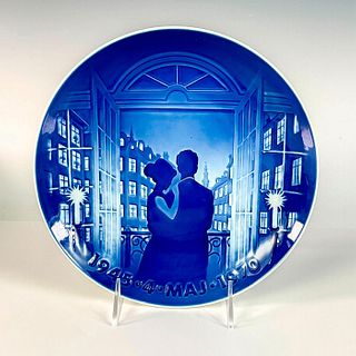Bing and Grondahl Porcelain May 4th 1945 Memorial Plate