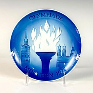 Bing and Grondahl Porcelain Plate, 1972 Olympic Games