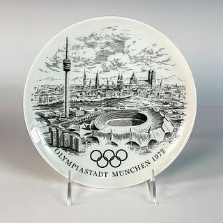 Kaiser Porcelain Plate, 1972 Olympic Games Munich
