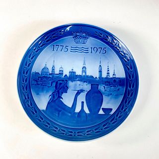 Royal Copenhagen Porcelain Commemorative Plate 1775-1975