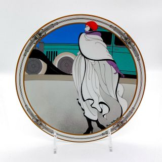 W.L. George Fine China Plate, Arriving In Style