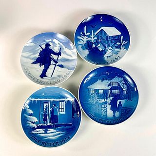 4pc Bing and Grondahl Porcelain Commemorative Wall Plates