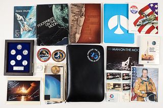 Collection of Apollo Space Program Memorabilia via Rockwell International