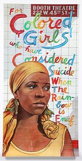 Paul Davis For Colored Girls Who Poster Print Shange