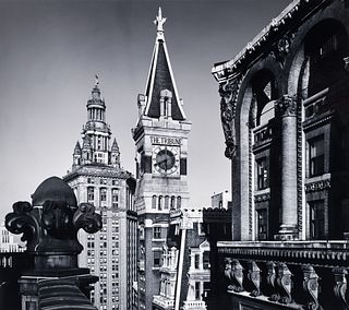 Cervin Robinson photograph of The Tribune Building Chicago