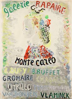 Constantin Terechkovitch Galerie Rapaire Litho Poster