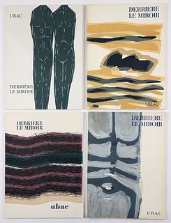 Four Volumes Derriere Le Miroir Ubac Lithographs