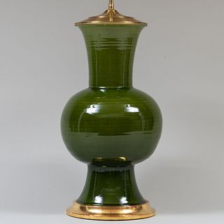 Christopher Spitzmiller Glazed Porcelain 'Todd' Lamp