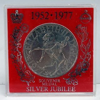 1952-1977 SILVER JUBILEE SOUVENIR MEDAL