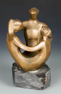 Robert Russin (1914-2007) Bronze Sculpture
