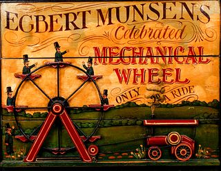 Vintage Advertising Sign Replica Egbert Munsens Mechanical