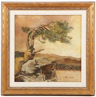 Leon Dabo (1868-1960) Landscape