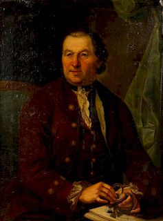 Att. to Johan Zoffany (1733-1810) Portrait