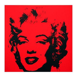 Andy Warhol "Golden Marilyn 11.43" Limited Edition Silk Screen Print from Sunday B Morning.