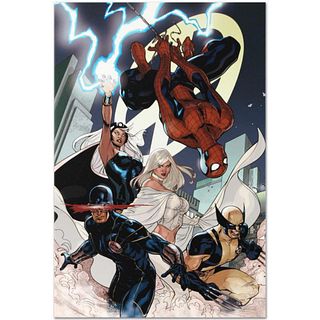 Marvel Comics "X-Men #7" Numbered Limited Edition Giclee on Canvas by Chris Bachalo with COA.