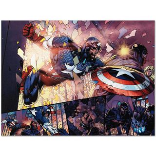 Marvel Comics "Ultimatum #4" Numbered Limited Edition Giclee on Canvas by David Finch with COA.