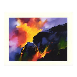 Thomas Leung, "Curtain of Fire" Limited Edition, Numbered 29/100 and Hand Signed with Letter of Authenticity.