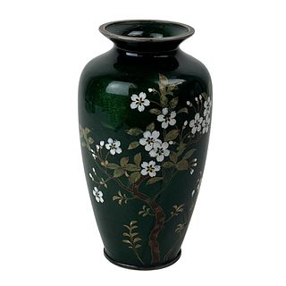 Antique Japanese CloisonnÃ© Vase