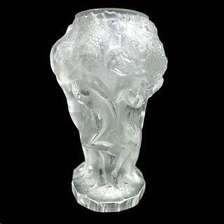 Czech Art Deco Glass Vase