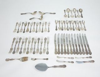 Reed & Barton "Francis I" Sterling Silver Flatware, 63 Pieces.
