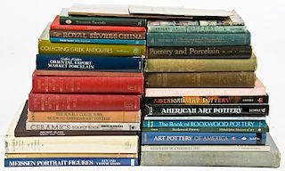 Library of Pottery And Porcelain Art Reference Books