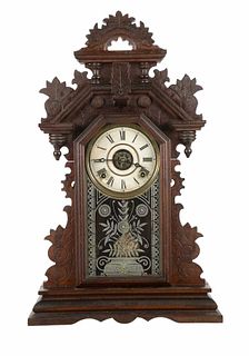 1885-1890s E. Ingraham Parlor Clock Bristol, CT