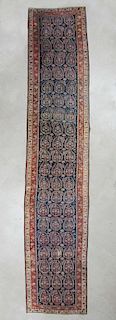 Antique West Persian Boteh Rug: 3'5'' x 16'7''