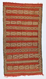Antique Moroccan Kilim: 36'' x 67'' (91 x 170 cm)