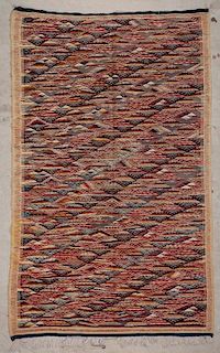 Vintage Moroccan Kilim: 5'1" x 8'2" (156 x 250 cm)