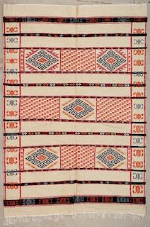 Vintage Moroccan Kilim: 5'3" x 7'10" (160 x 240 cm)