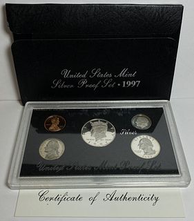 1997 United States Mint Silver Proof Set (5-coins)
