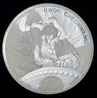 2021 Chiwoo Cheonwang 1 ozt .999 Silver